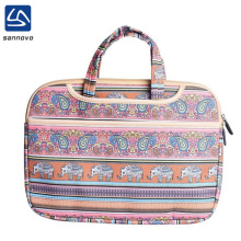 wholesale fashionable elephant patterns tote laptop bag woman